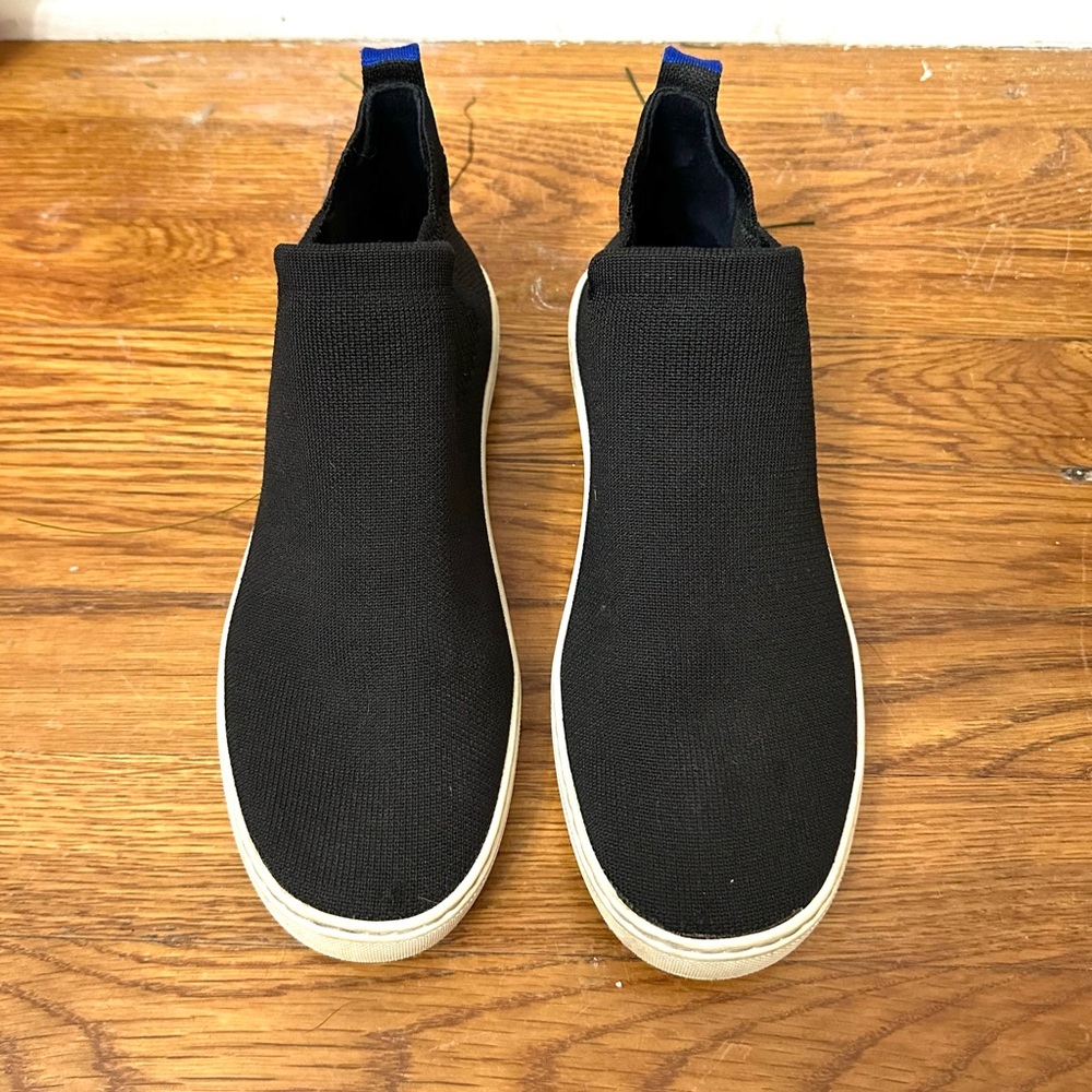 Rothy's Black Chelsea High Top Slip On Sneaker 8